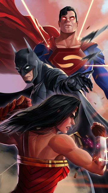 DC Superheroes iPhone Wallpaper