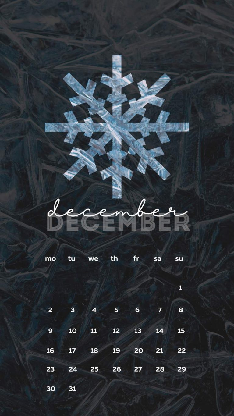 December Calendar IPhone Wallpaper IPhone Wallpapers iPhone Wallpapers