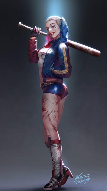 Harley Quinn iPhone Wallpaper