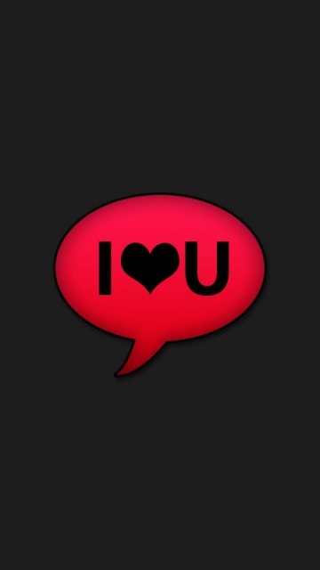 I Love You iPhone Wallpaper