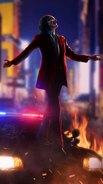Joker Movie Art iPhone Wallpaper