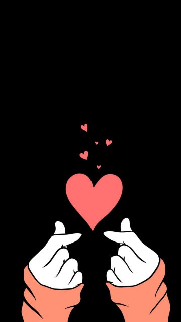 Love Heart iPhone Wallpaper