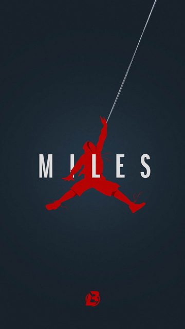 Miles iPhone Wallpaper