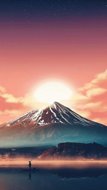 Mount Fuji iPhone Wallpaper