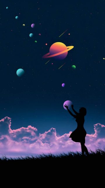 My Space iPhone Wallpaper