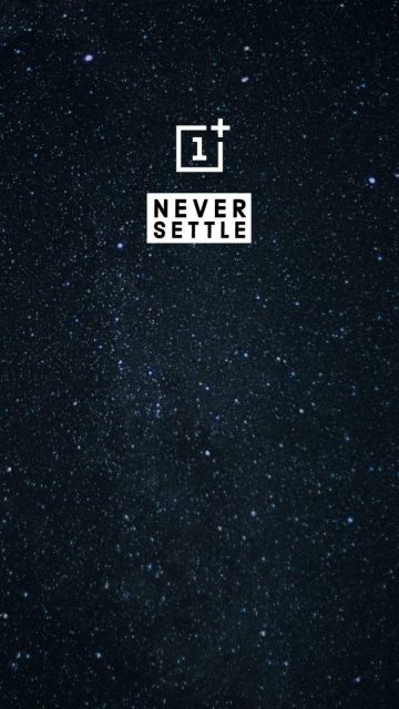 Never Settle iPhone Wallpaper