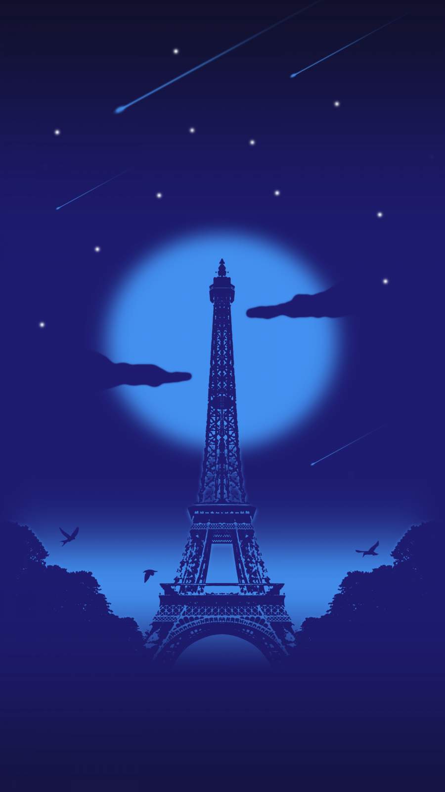 Eiffel Tower Wallpaper 4K Night time WorldRecent 4253
