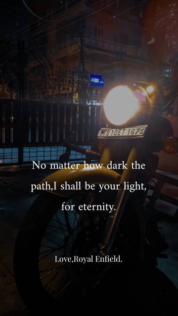 Royal Enfield Quote iPhone Wallpaper