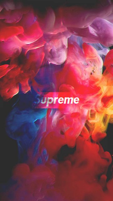 Supreme HD iPhone Wallpaper