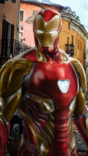 The Iron Man Armor iPhone Wallpaper