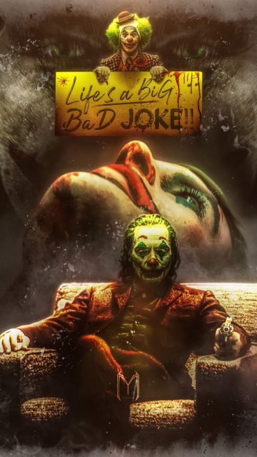 The Joker iPhone Wallpaper