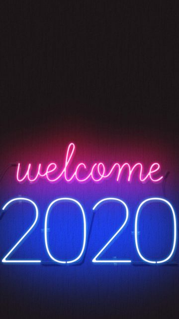 Welcome 2020 iPhone Wallpaper
