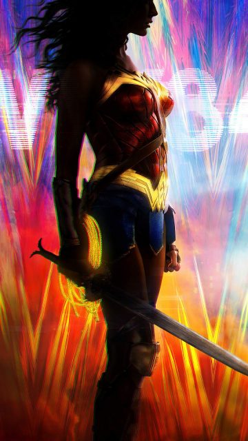 Wonder Woman 1984 Movie iPhone Wallpaper