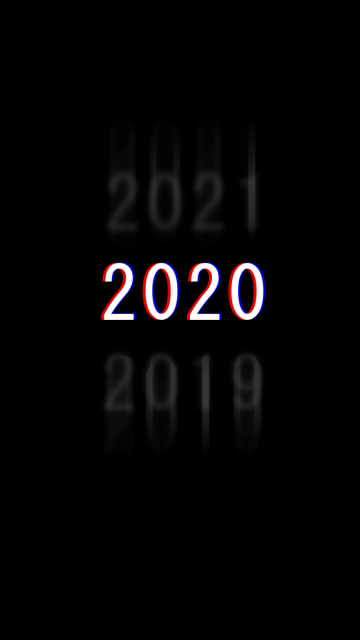2020 Year iPhone Wallpaper