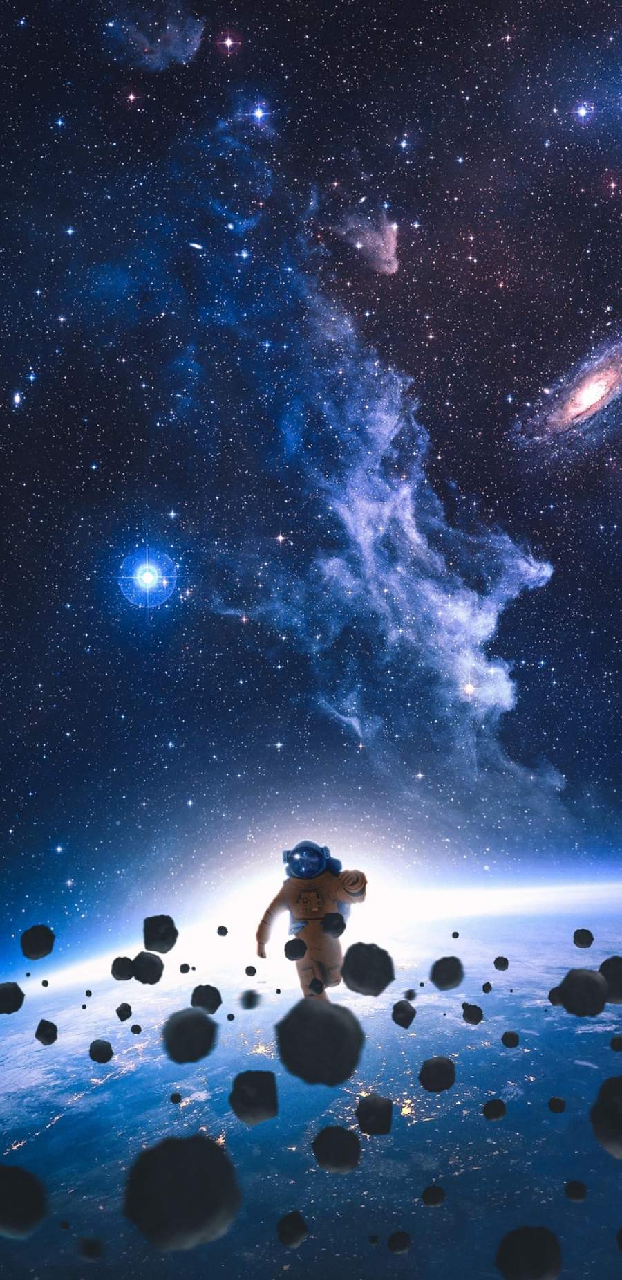 Space in the Earth iPhone Wallpapers Free Download