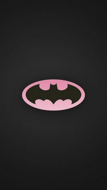 Batman Pink iPhone Wallpaper