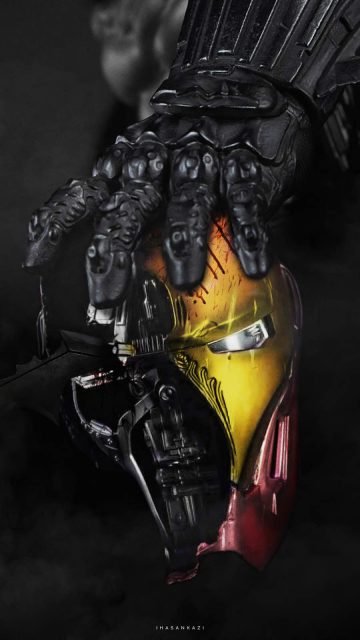 Batman vs Iron Man iPhone Wallpaper