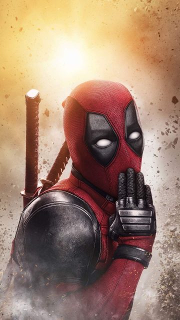 Deadpool 4K iPhone Wallpaper