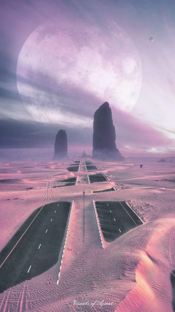 Desert Planet iPhone Wallpaper