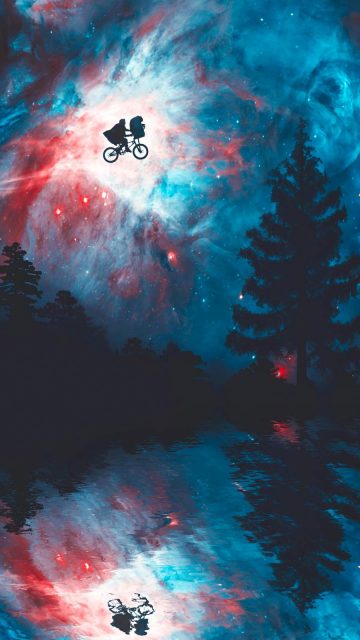 Extra Terrestrial iPhone Wallpaper