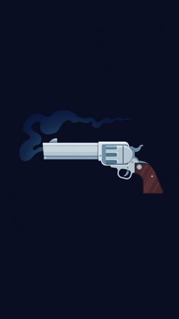 Gun Art 4k iPhone Wallpaper