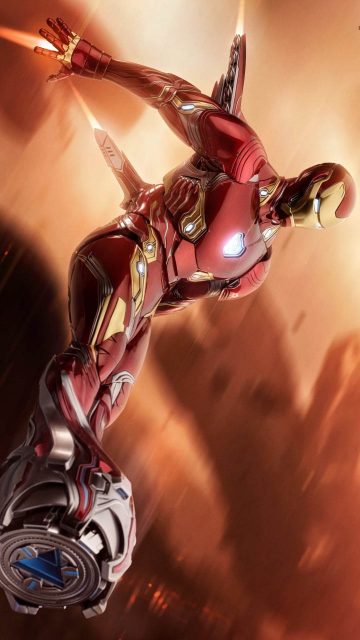 Iron Man Mark 50 Boosters iPhone Wallpaper