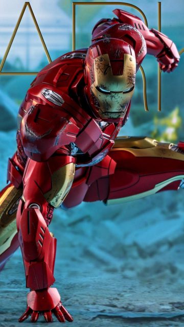Iron Man Mark XLIX iPhone Wallpaper