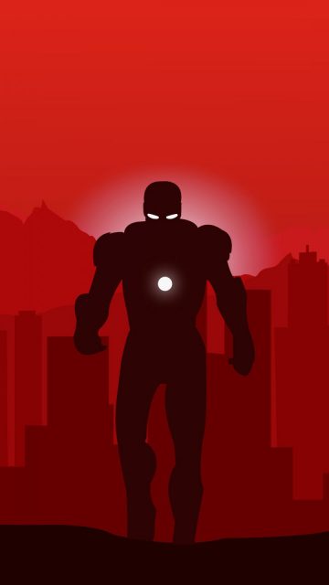 Iron Man Red iPhone Wallpaper