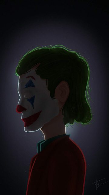 Joker Dark iPhone Wallpaper