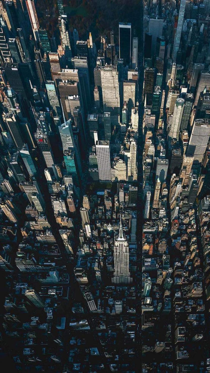 New York Aerial View IPhone Wallpaper - IPhone Wallpapers : iPhone ...