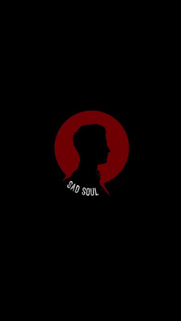 Sad Soul iPhone Wallpaper