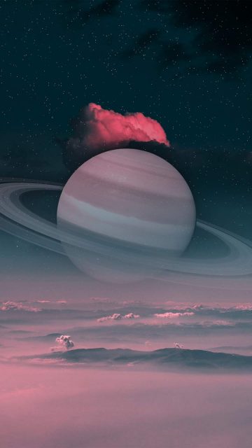 Saturn iPhone Wallpaper