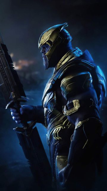 Thanos 4K iPhone Wallpaper