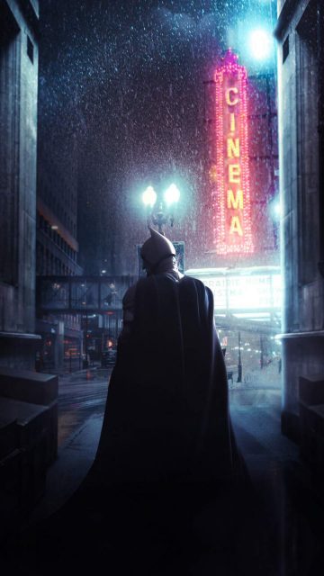 The Batman 2021 iPhone Wallpaper