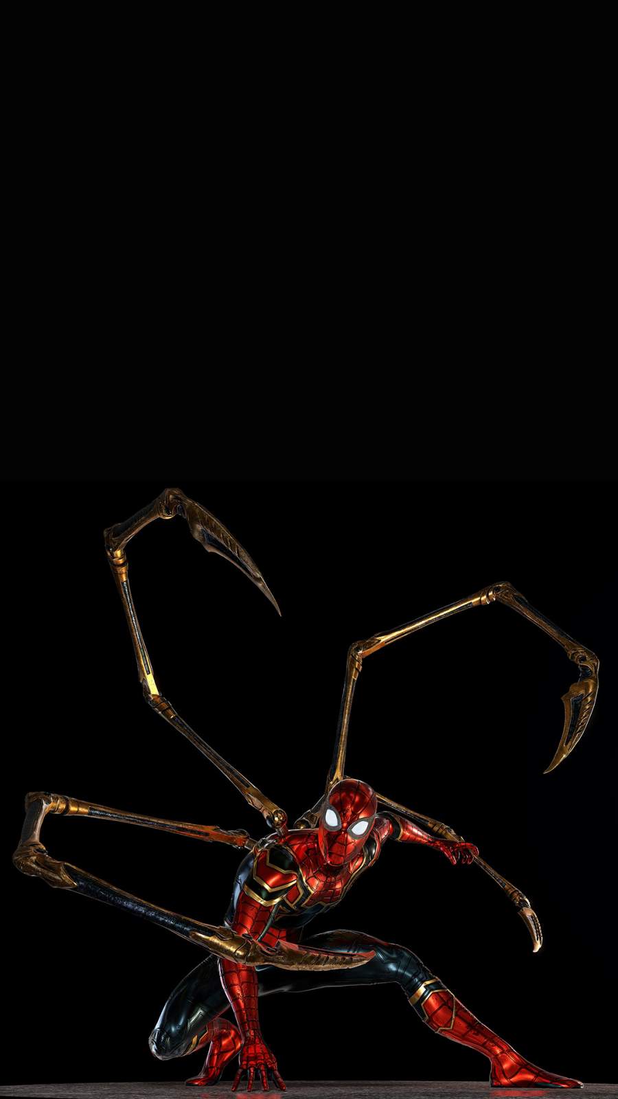 The Iron Spider Legs iPhone Wallpaper