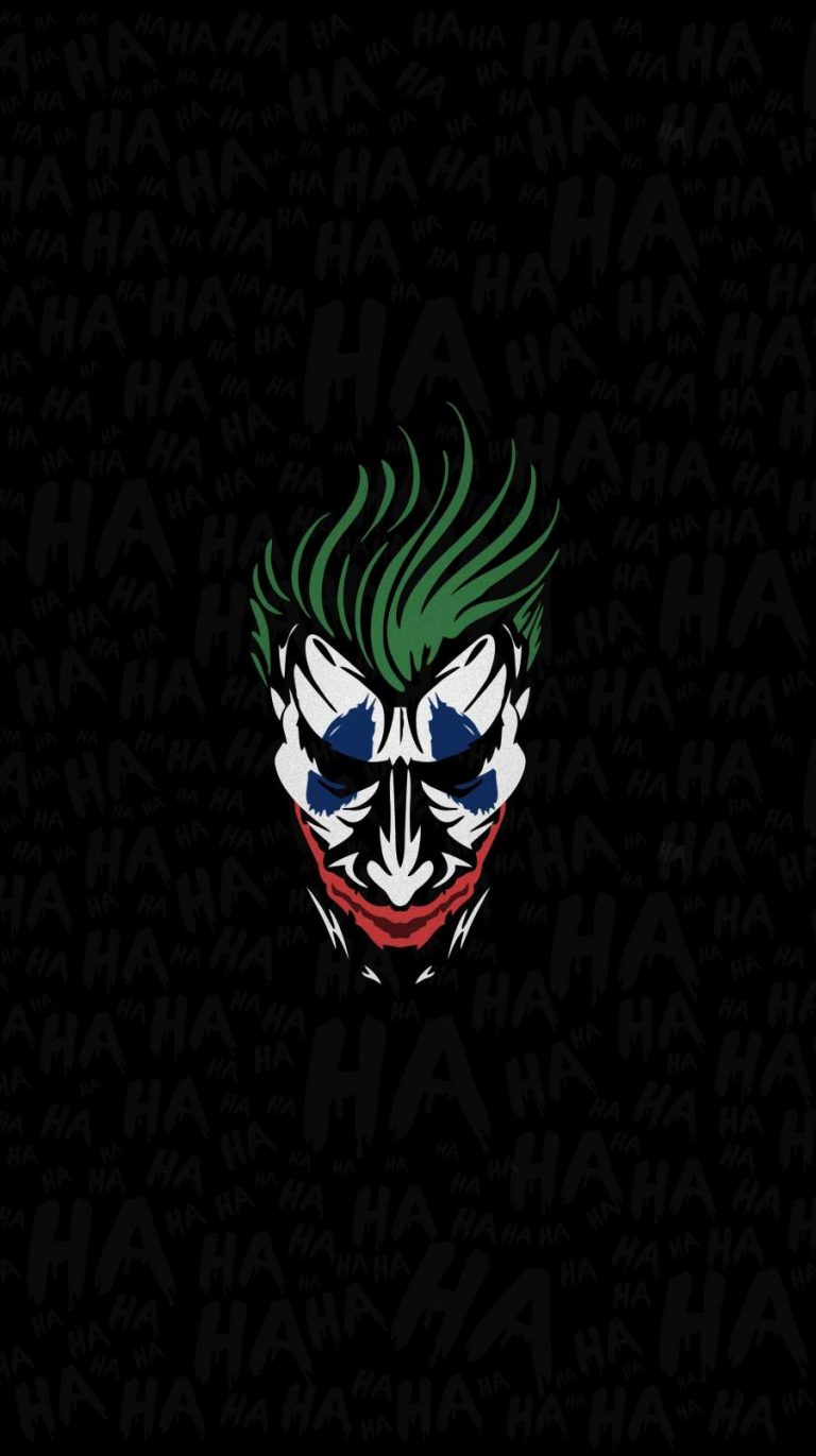 The Joker Face iPhone Wallpaper - iPhone Wallpapers
