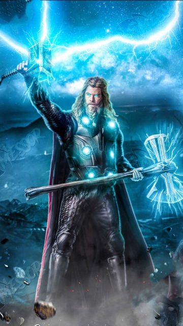 The Thor iPhone Wallpaper 1