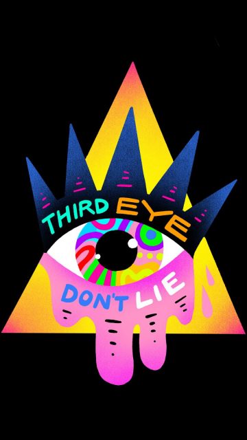 Third Eye Dont Lie iPhone Wallpaper