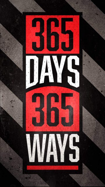 365 Days 365 Ways iPhone Wallpaper