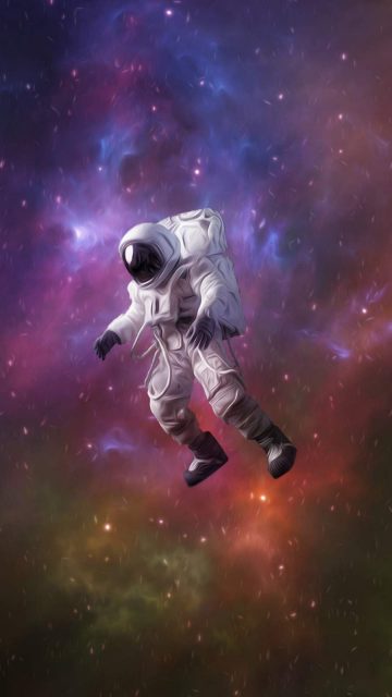 4K Astronaut iPhone Wallpaper