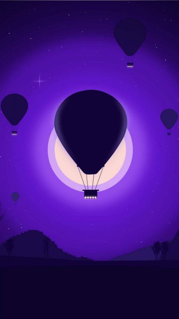 Air Balloons iPhone Wallpaper