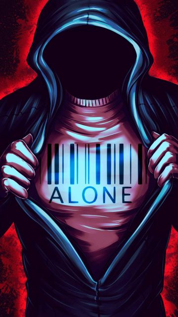 Alone iPhone Wallpaper