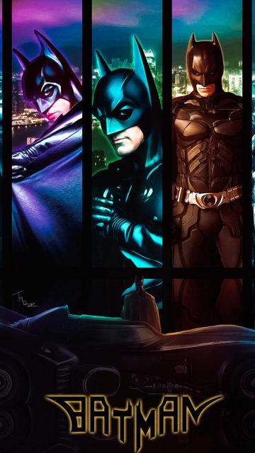 Batman Generation iPhone Wallpaper