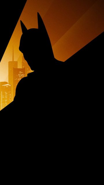 Batman Silhouette iPhone Wallpaper