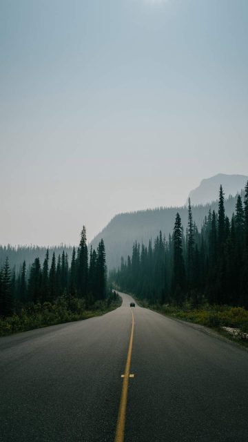 Canadian Roads iPhone Wallpaper