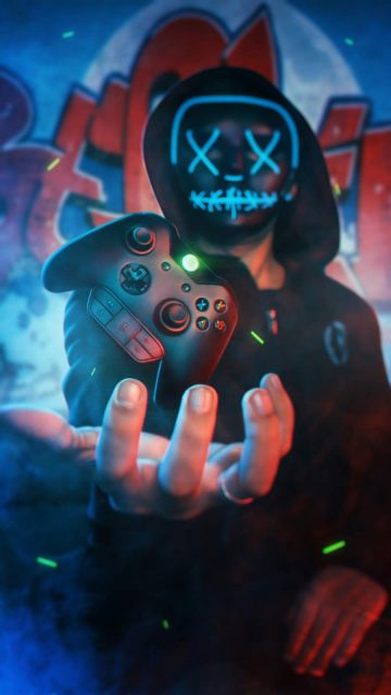 Gamer Guy iPhone Wallpaper