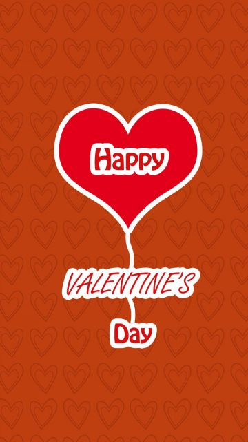 Happy Valentine Day iPhone Wallpaper