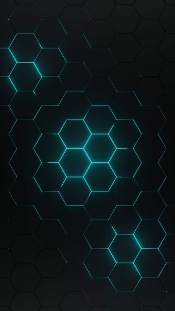 Honeycomb Pattern iPhone Wallpaper