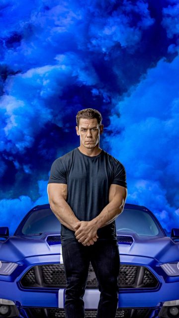 John Cena in Fast and Furious 9 iPhone Wallpaper