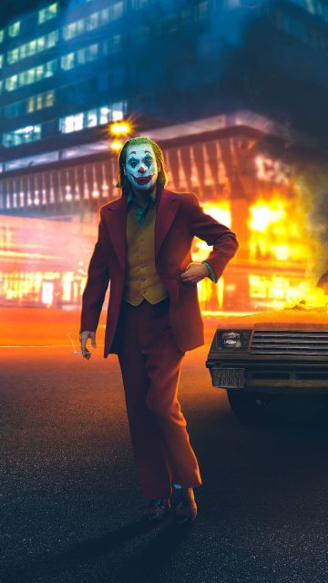 Joker Walk of Fame iPhone Wallpaper